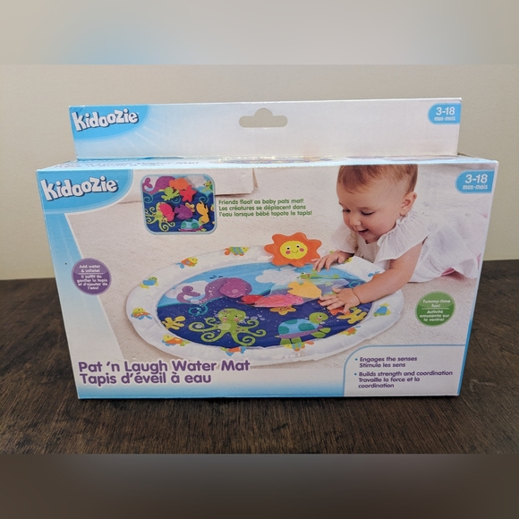 Kidoozie Other - 🌊 Kidoozie Pat 'n Laugh Water Mat for Infants & Toddlers Ages 3-18 Months